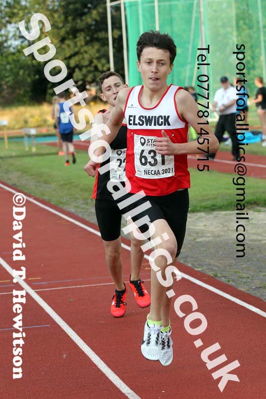 800 metres, 2021 North East Grand Prix 6, Monkton, Wednesday, August 4th. Photo: David T. Hewitson/Sports for All Pics